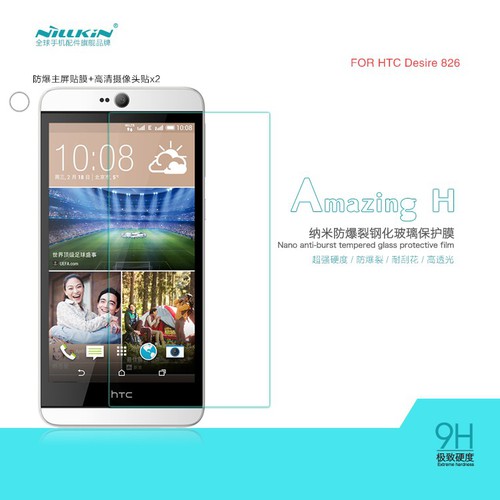 Kính cường lực htc desire 826 nillkin