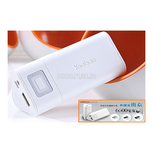 Pin dự phòng cao cấp yoobao yb631 6600mah