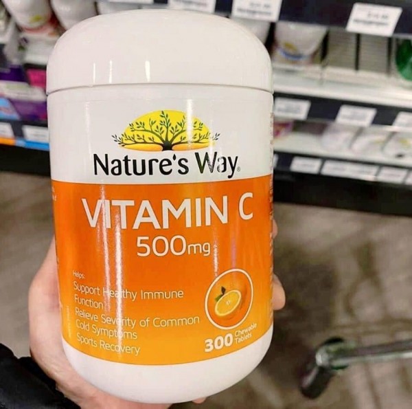 Vitamin C 300 viên nhai 500mg của Nature’s Way