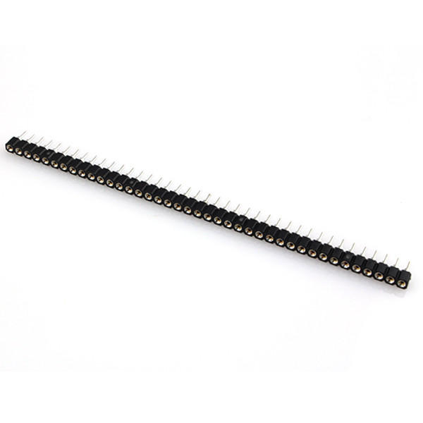 1pcs 40Pin Single Row 2.54mm Round Female Header Pin