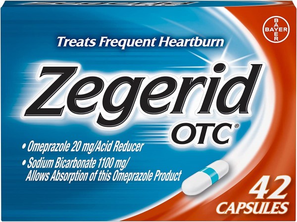 Zegerid OTC Acid Reducer Capsules-42ct (Quantity of 2)