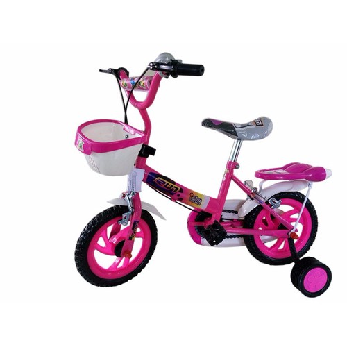 Xe đạp bánh đúc 12 inch yên sau nhựa cho bé từ 3-5 tuổi