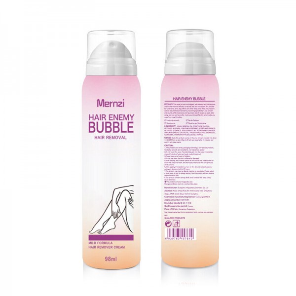 Hair Removal Cream Spray Foam Mousse Cleansing Does Not Permanently Remove The Entire Body