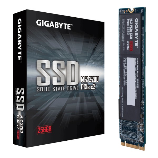 Ổ Cứng SSD Gigabyte M.2 PCie 256Gb - Hàng Chính Hãng