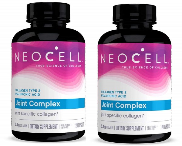 Neocell Collagen Type 2 Immucell Complete Joint Support Capsules, 2400 Mg, 120 Count (120x2)