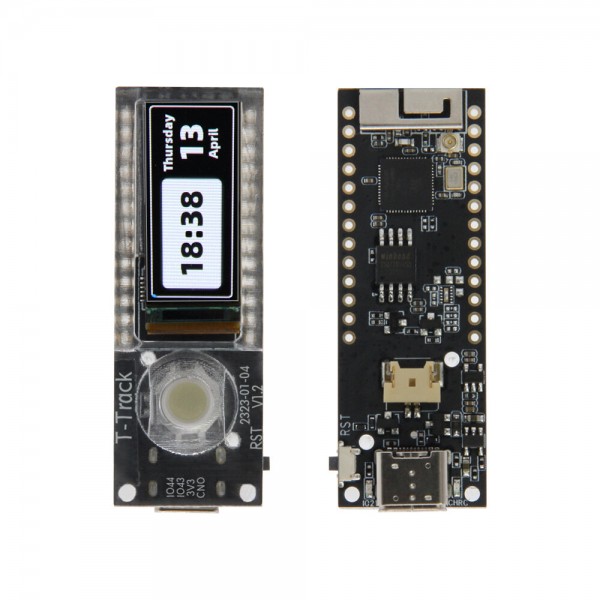 LILYGO T-Track ESP32-S3 AMOLED Trackball Development Board ESP32-S3R8 WiFi bluetooth 1.1inch Display Wireless Module Boa