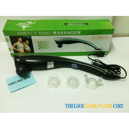 Máy massage lc2007 cầm tay 3 đầu tiện dụng