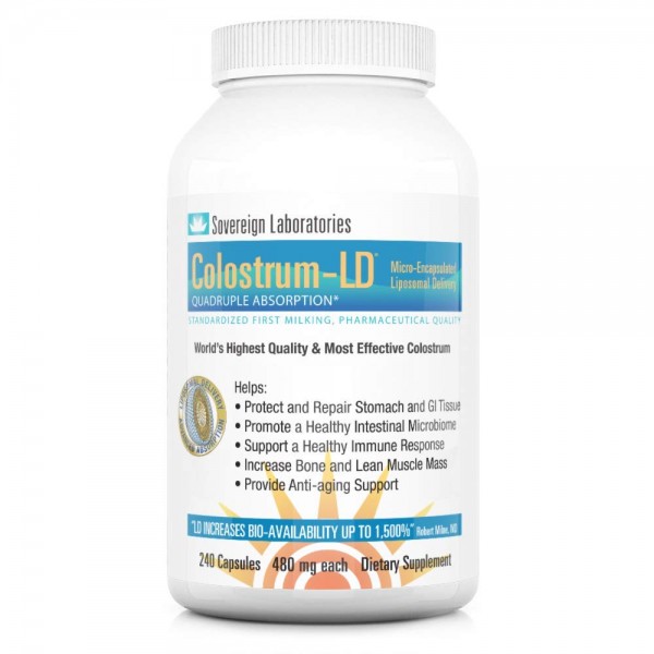 Colostrum-LD Colostrum Capsues - 240 Capsules - Liposomal Delivery