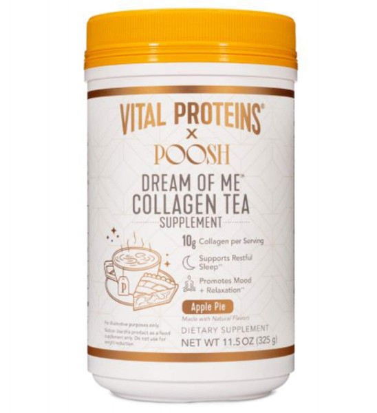 Vital Proteins X Poosh Collagen Powder Drink 11.5 Oz! Beauty-Boosting Collagen Blend! Supports Hair, Skin and Nail! Gluten-Free and Dairy Free! Cho...