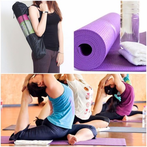 Thảm tập yoga cao cấp - có túi đựng