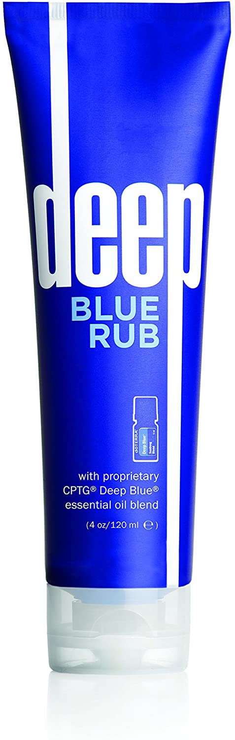 Deep Essential Oil Blend Blue Rub 4 oz (1Pack)