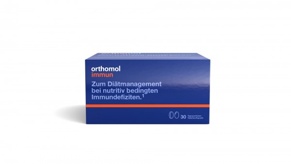 Orthomol Immun Tablet and Capsule, Immune Support Supplement, 30-Day Supply, Vitamins A, B, C, D, E, Zinc, Iodine