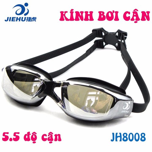 Kính bơi cận cao cấp jiehu jh8008