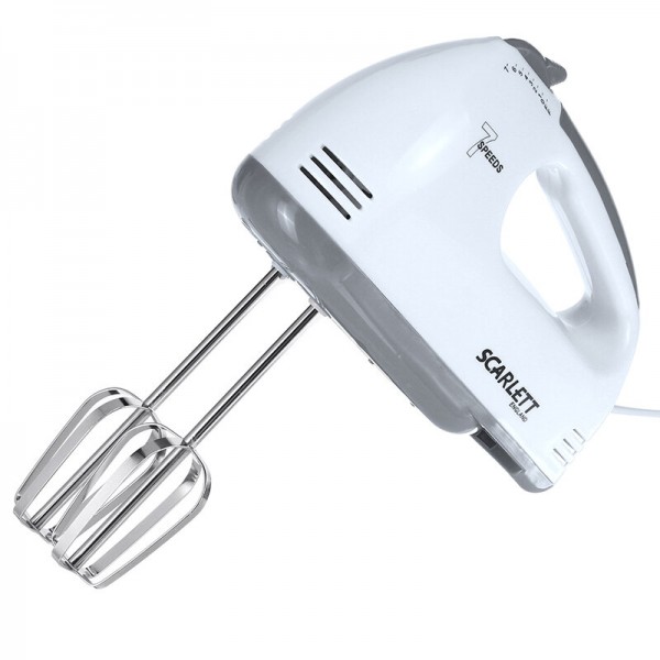 180W Kitchen Electric Hand Mixer with 7 Speeds Food Blender Egg Beater Cream Mixer