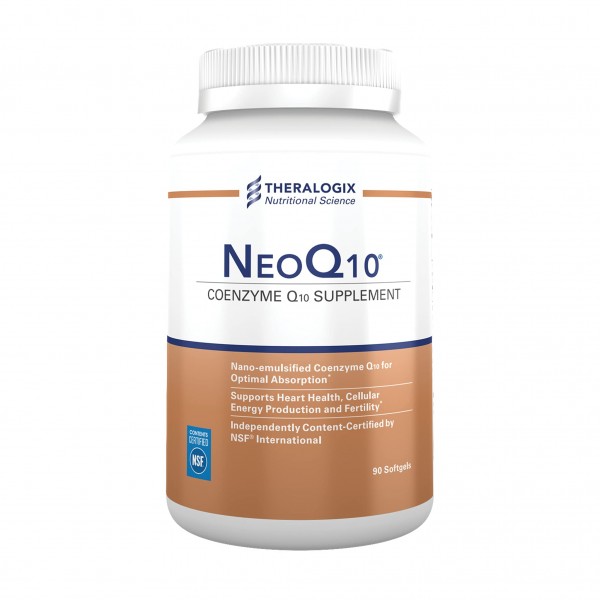 NeoQ10 | Enhanced Absorption Coenzyme Q10 (CoQ10) Supplement | 90 softgels