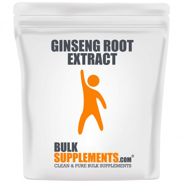 BulkSupplements.com Ginseng Root Extract Powder - Ginseng Herbal Supplements - Korean Ginseng Powder - Ginseng Root Powder - Ginseng Supplement - P...