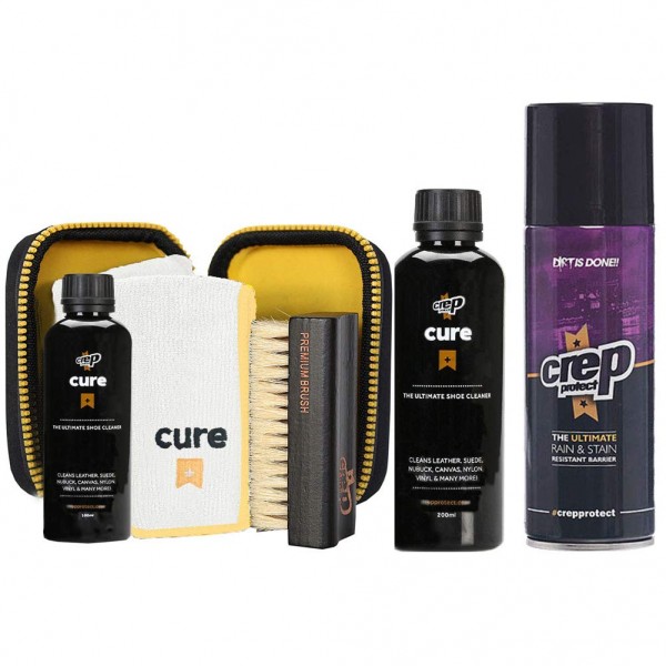 Crep Protect Shoe Cleaning and Repellent Kits (Medium/One Size M US, Repel + Cleaner + Refill) É