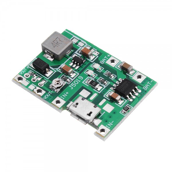 3pcs 3.7V 9V 5V 2A Adjustable Step Up 18650 Lithium Battery Charging Discharge Integrated Module