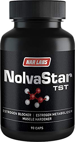 Nar Labs NolvaStar | Estrogen Blocker | All-Natural | DIM, Calcium-D-Glucarate, Avena Sativa | Chrysin | 90 Capsules