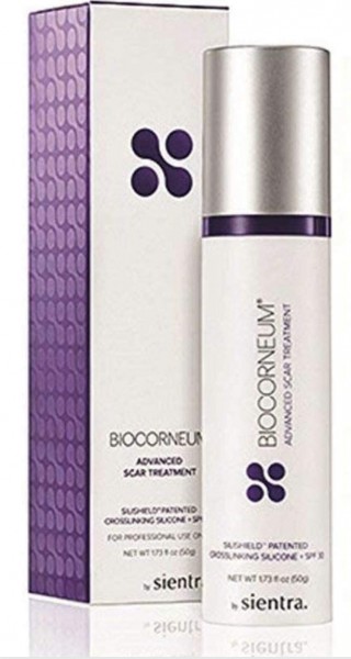 BioCorneum Advanced Scar Treatment Gel with SPF 30 - Silishield Patented Crosslinking Silicone - 50 gram - Certified Distributor