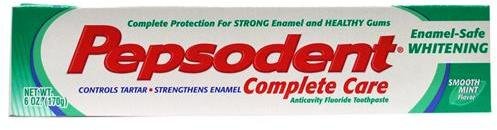 Pepsodent Enamel-Safe Whitening Toothpaste Mint (24 Pack)