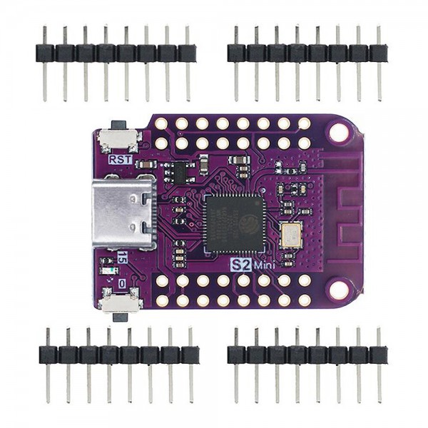 S2 Mini V1.0.0 WIFI IOT Board based ESP32-S2FN4R2 ESP32-S2 4MB FLASH 2MB PSRAM MicroPython Ardino Compatible Development