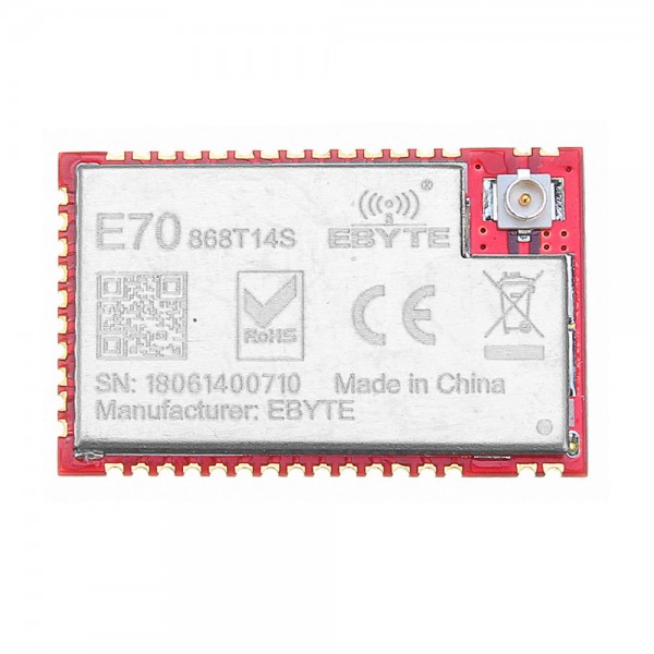 CC1310 868MHz RF Wireless Module E70-868T14S2 IOT 25mW Transceiver SMD UART rf Transmitter Receiver 868 MHz SOC Module