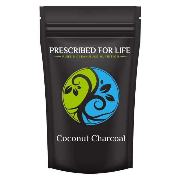 Prescribed for Life Coconut Charcoal - Activated Coconut Shell Charcoal Fine Husk Food Grade Powder (Ultra-Fine) - Organic Use Approved, 10 kg