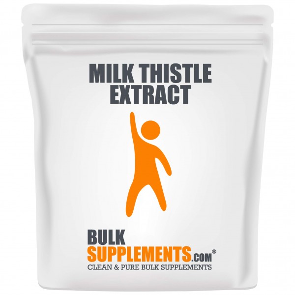 BulkSupplements.com Milk Thistle Extract Powder - Liver Support Supplement - Silymarin Milk Thistle - Milk Thistle for Dogs (1 Kilogram - 2.2 lbs)