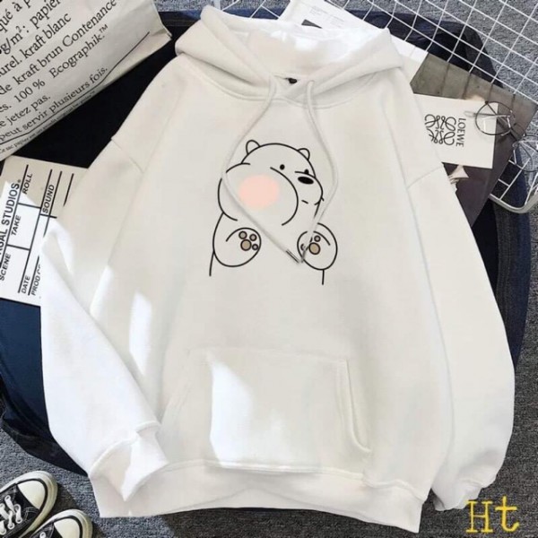 Áo hoodie gấu má phính HARI0121