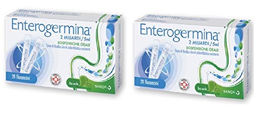 Enterogermina 2 Billion-20 Vials (2 Pack)