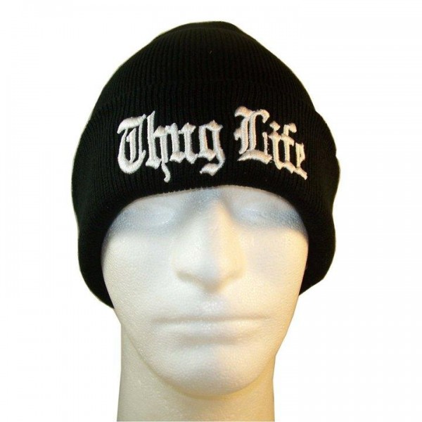 [HCM]Nón Mũ Len Beanie Thêu THUG LIFE