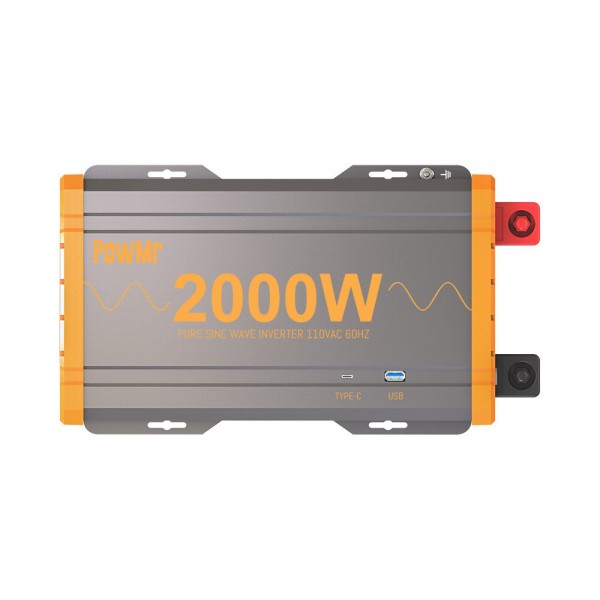 110V-12V-2000W High-voltage Pure Sine Wave Off-grid Inverter Car Home Off-grid Power Converter