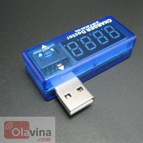 Thiết bị đo điện áp và dòng điện cổng usb