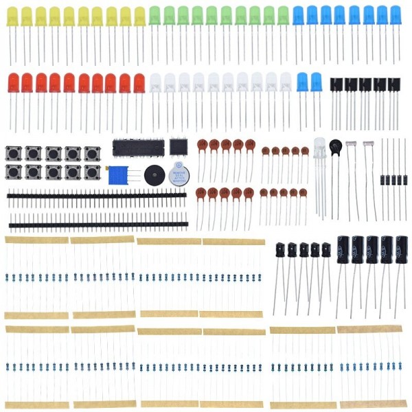 Applicable to UN0 830 Hole Components Package Raspberry Pi 140 Entry Accessories Package 830 Hole Accessories