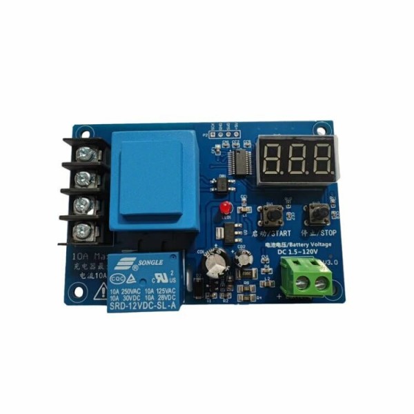 XH-M602 AC 220V Digital Control Battery Charging Control Module Lithium Storage Battery Charger Control Switch Protectio