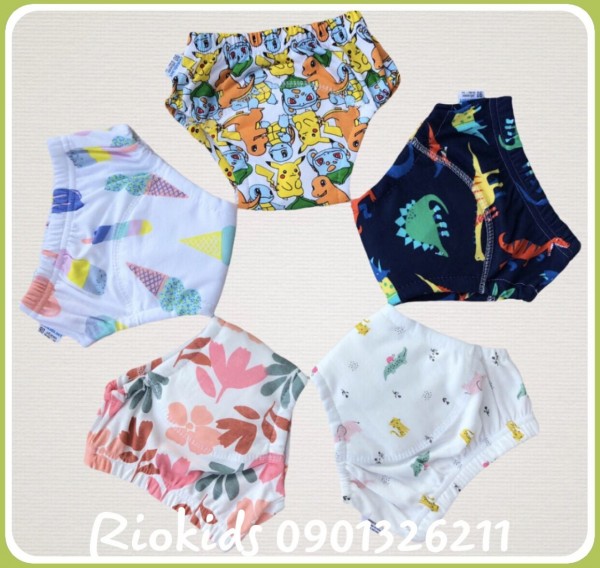 Quần Bỏ Bỉm Vải Riokids Chống Hăm Dành Cho Bé