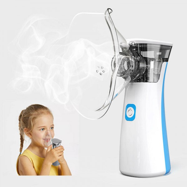 Handheld Mini Baby Adults Portatil Mask Inhaler Medical Ultrasonic Portable Household Atomizer Mesh Nebulizer Machine