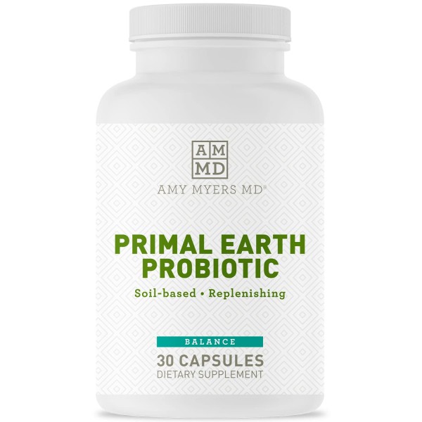 Prescription Strength Three Strain Soil Based Probiotic - Primal Earth Probiotic from The Myers Way Protocol - Promotes Normal Bowel Pattern, Reple...