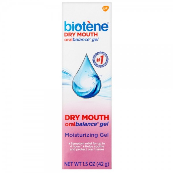 Biotene Oralbalance Dry Mouth Moisturizer Gel 1.50 oz (Pack of 10)