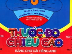 Thước Đo Chiều Cao - Bảng Chữ Cái Tiếng Anh (Trí Việt)