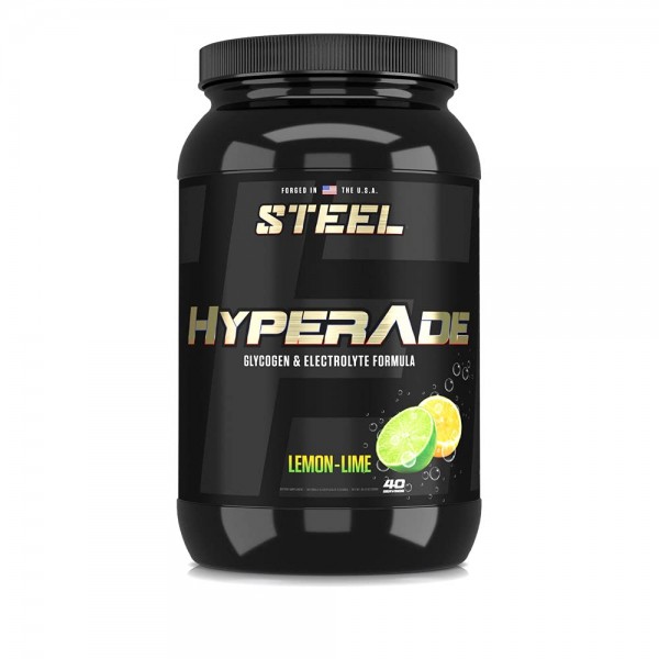 Steel Supplements Hyperade | Advanced Hydration Powder w/Fast Absorbing Electrolytes & Glycogen Formula for Quick Replenishment of Energy & Recover...