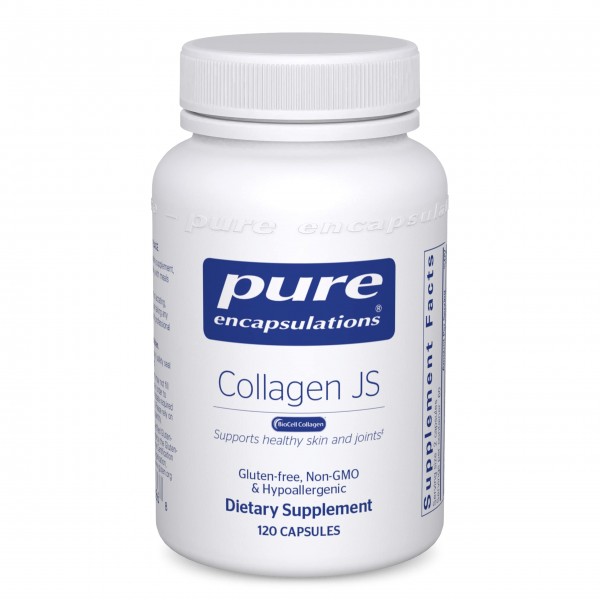 Pure Encapsulations Collagen JS | Supplement for Skin Care, Joint Health, Anti Aging, Connective Tissue, Tendons, and Ligaments* | 120 Capsules