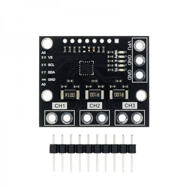 INA3221 Triple-Channel Module High-Side Measurement Shunt and Bus Voltage Monitor with I 2C- and SMBUS-Compatible Interf