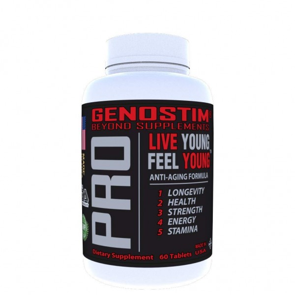 Genostim Pro, Anti-Aging Protein Peptide Supplement -150mg of Isotides Stimulates Hormonal Balance for Accelerated Healing for Athletes and Cellula...