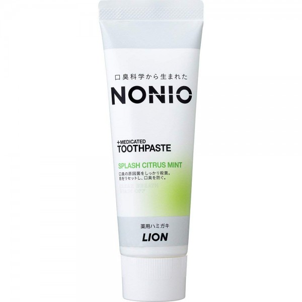 [Bulk purchase] NONIO Toothpaste Splash Citrus Mint 130g (quasi-drug) x 8