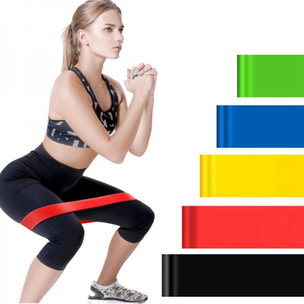 600 * 50MM Elastic Ring Resistance Band Fitness Lacing Band Stretching Band