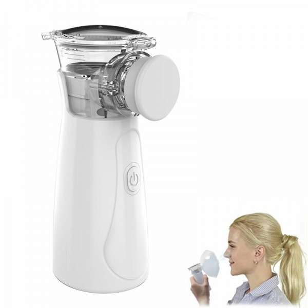 Mini USB Inhaler Portable Medical Mesh Mask Compressor Nebulizer Machine Mute For Adult Kids