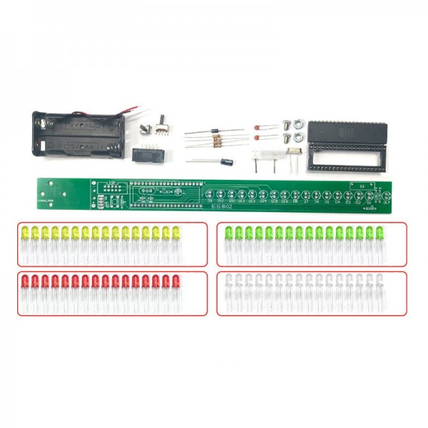 17-bit LED Light Rocker Electronic Kit