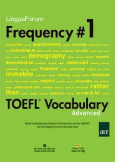 LinguaForum Frequency # 1 Toefl Vocabualary (Kèm 1CD)